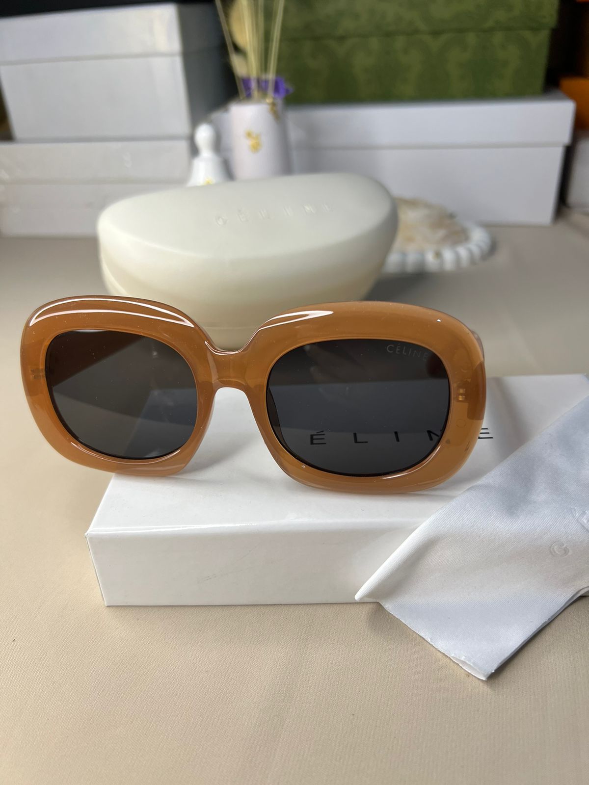 Lunettes celine en camel T